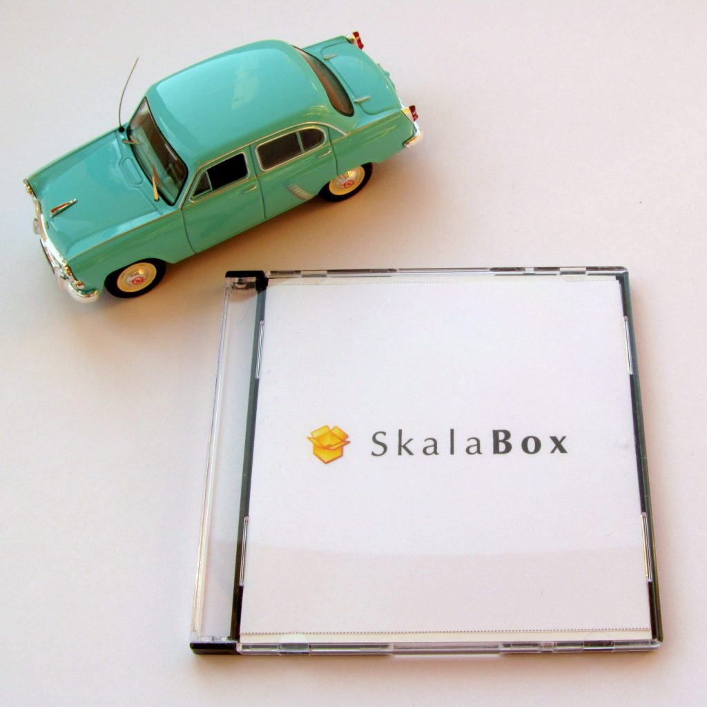 SkalaBox mini DVD